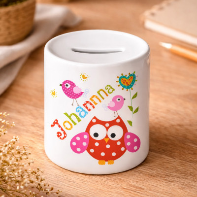 Tirelire personnalisé - angora