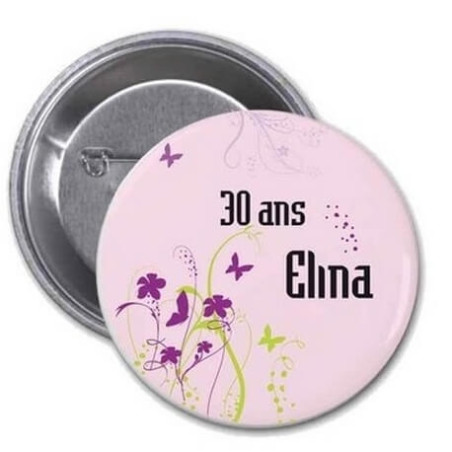       Badge rond personnalisé en ligne
    