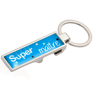 Décapsuleur maître d'école - Idée cadeau fin d'année scolaire