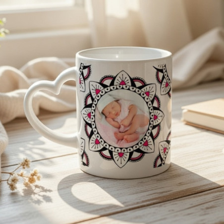       Mug anse cœur à personnaliser
    