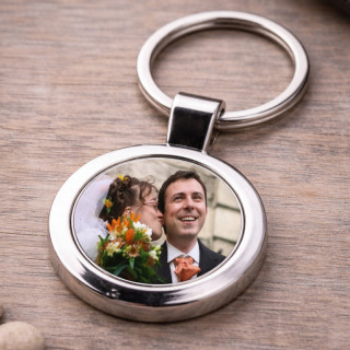 Porte clés personnalisé rond