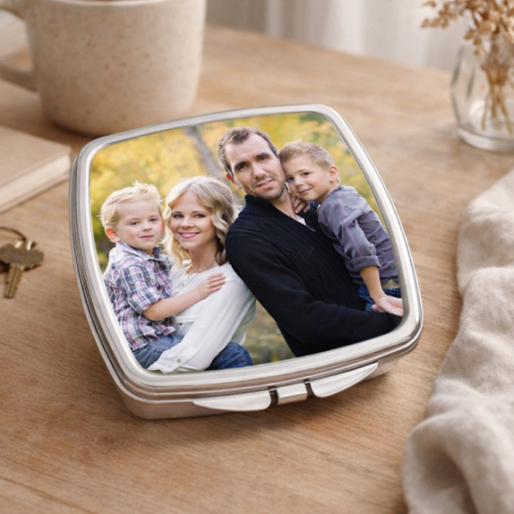 Miroir personnalisé à clapet