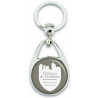 Porte clés personnalisé en métal recto-verso - Porte-clés photo