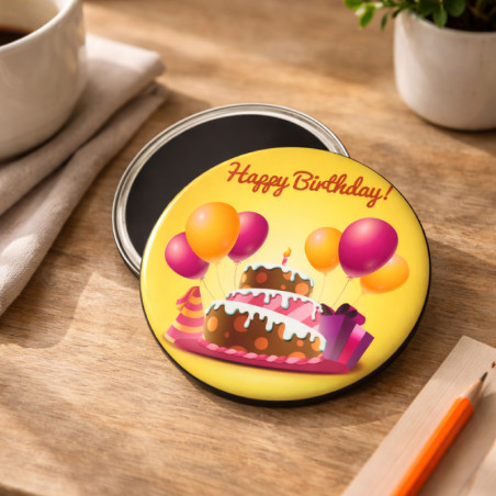       Magnet rond personnalisé pour goodies d’entreprise
    