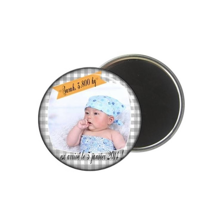 Magnet personnalisé 6cm - Em création