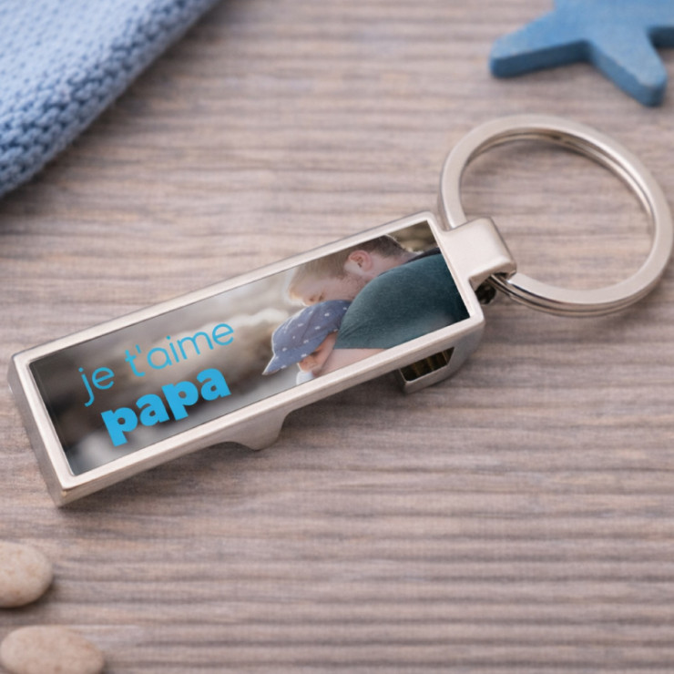 Porte clés décapsuleur personnalisé