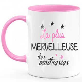 Mug Maîtresse - Tasse Maîtresse - Idées cadeaux enseignante - angora