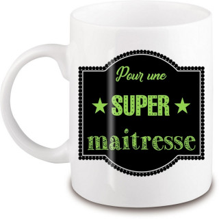 Mug maîtresse - Em création