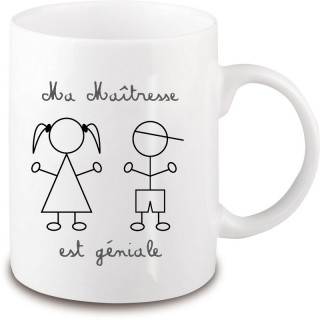 Mug maîtresse - Em création