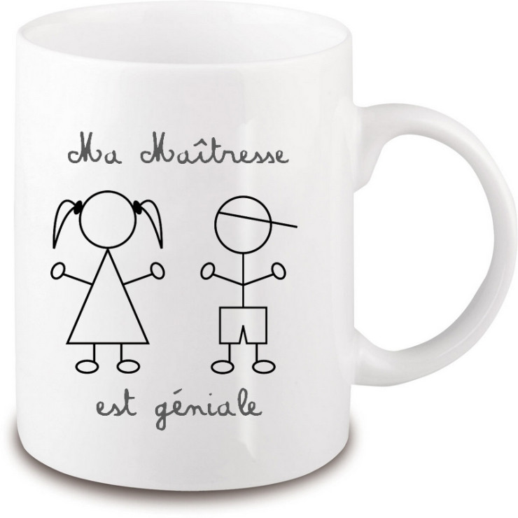 Mug maîtresse - Em création