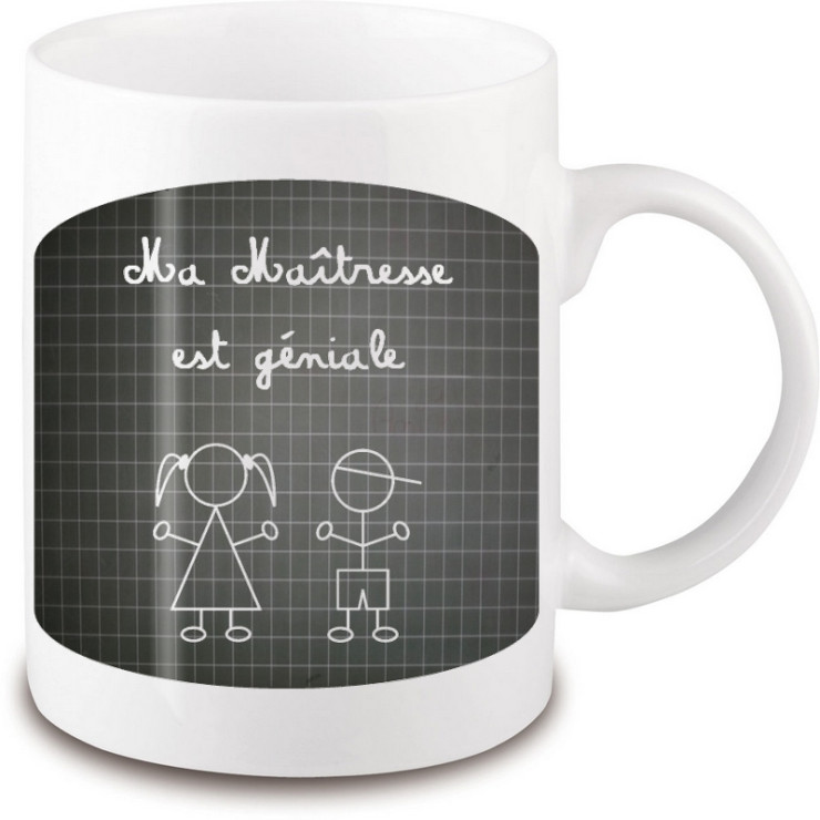 Mug maîtresse - Em création