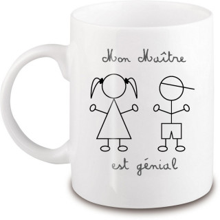 Mug Maître d'école - Idée cadeau - Em création