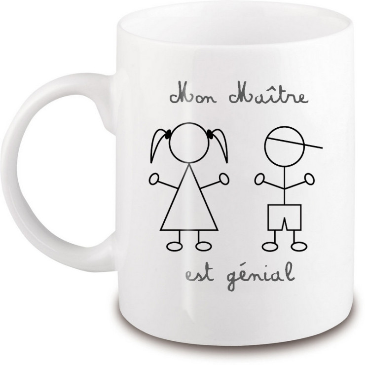 Mug Maître d'école - Idée cadeau - Em création