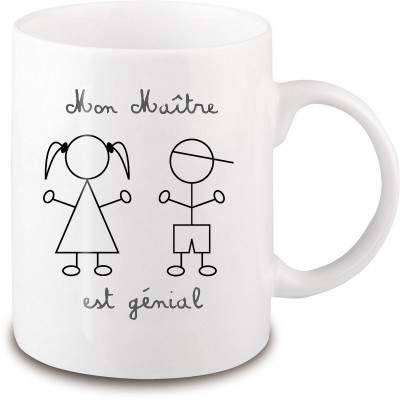 Achat mug Maître d'école - Idée cadeau - Em création