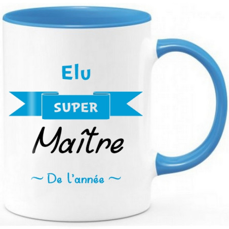       Mug Maître d'école - Idée cadeau fin d'année scolaire - angora
    