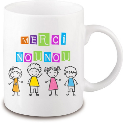 Achat mug Nounou - Idée cadeau Nounou - Anniversaire - Fête - angora