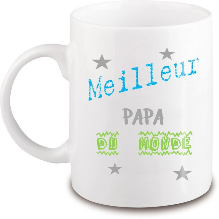 Mug pour le meilleur papa du monde - Em création