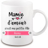 Mug Mamie personnalisé - Idée cadeau - angora - Mug Femme