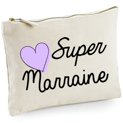 Boutique pochette Marraine - Idée cadeau - Angora