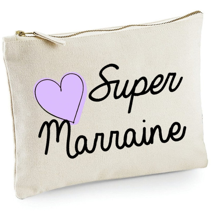 Pochette Marraine - Idée cadeau - Angora