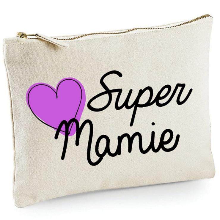       Pochette Mamie - Idée cadeau - angora
    