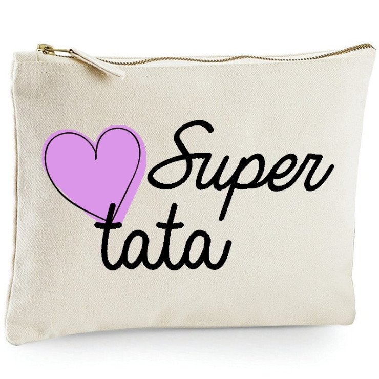       Pochette Tata - Idée cadeau - angora
    