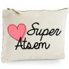 Pochette Atsem - Trousse Atsem - Idée cadeau - angora - Trousses