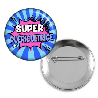 Badge puéricultrice - Angora