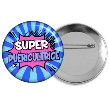      Badge épingle puéricultrice - Idée cadeau - Angora
    