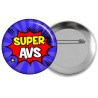 Badge AVS - Angora - Badges à épingle