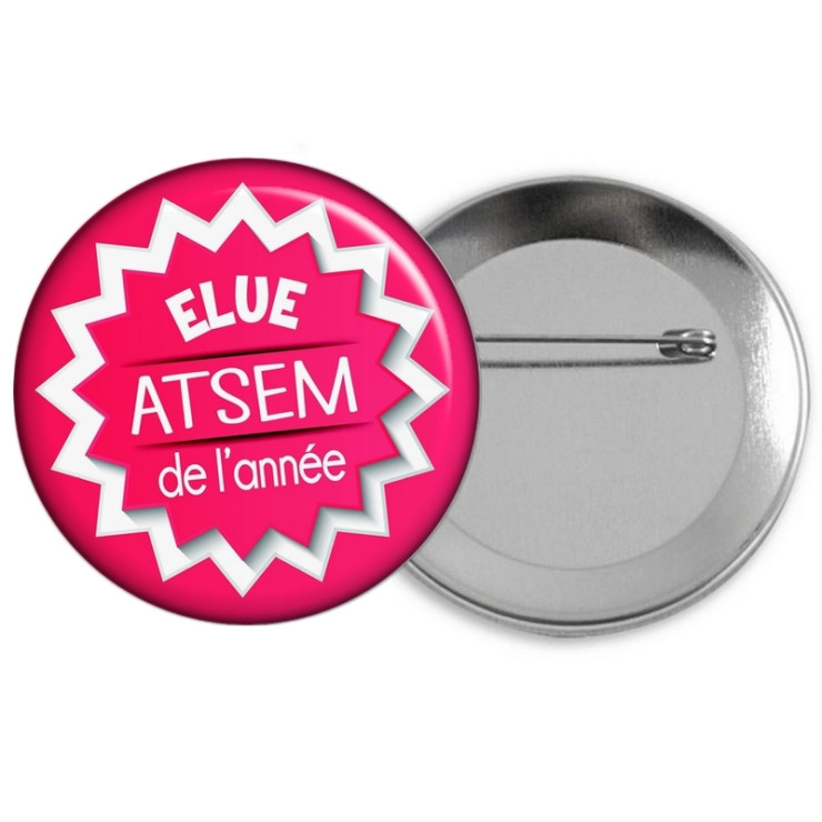       Badge Atsem - Idée cadeau Atsem
    