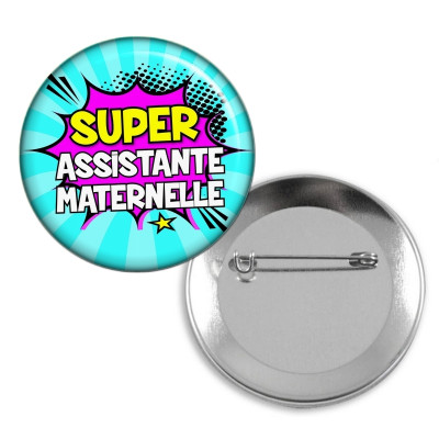 Badge Assistante maternelle