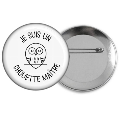 Boutique badge Maître d'école - idée cadeau Maître d'école