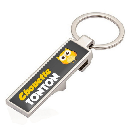       décapsuleur tonton - idée cadeau tonton - porte clés décapsuleur
    