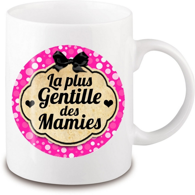 Mug mamie - Tasse mamie - Idées cadeaux pour mamie