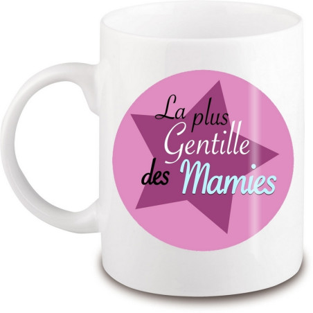       Mug Mamie - tasse mamie - Idée cadeau Mamie - angora
    