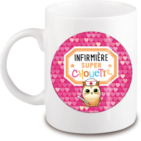       Mug infirmière - Idée cadeau infirmière - angora
    