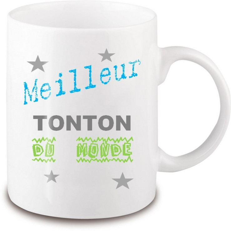 Mug tonton - Idée cadeau tonton - Tasse tonton