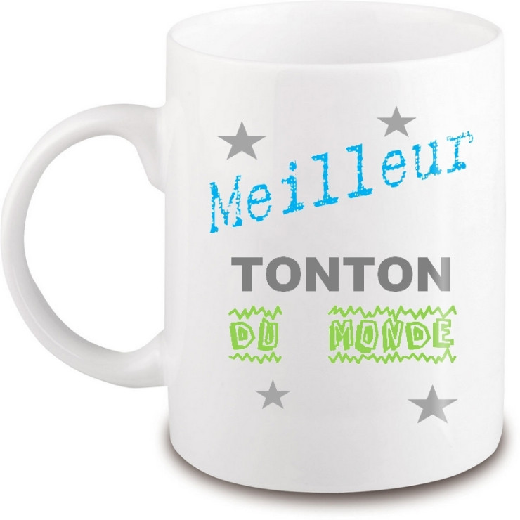 Mug tonton - Idée cadeau tonton - Tasse tonton - angora
