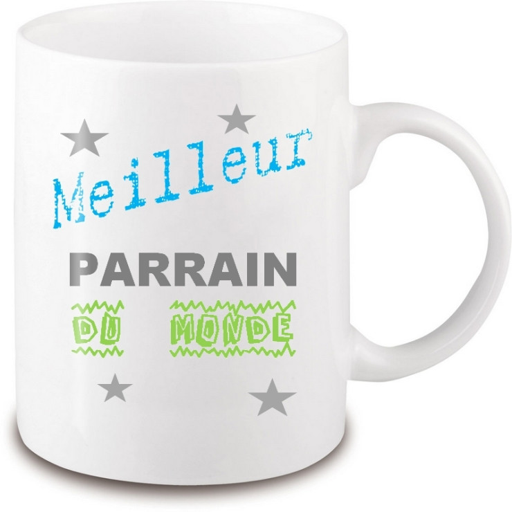 Mug parrain - Idée cadeau parrain - Tasse parrain