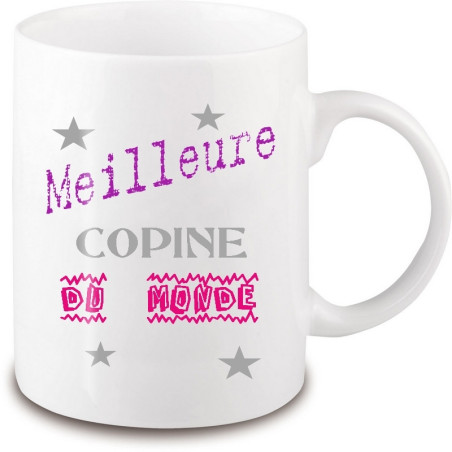       Mug copine - Idée cadeau copine - Tasse copine
    