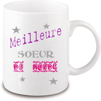 Boutique mug soeur - Idée cadeau soeur - Tasse soeur - angora