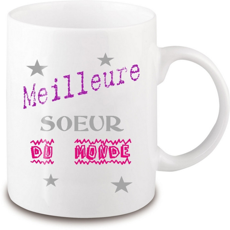       Mug soeur - Idée cadeau soeur - Tasse soeur
    