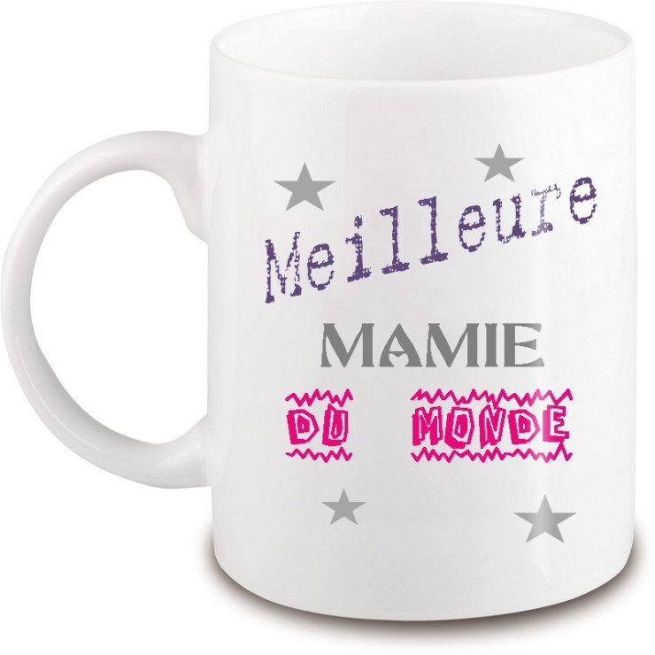 Mug mamie - Idée cadeau mamie - Tasse mamie - angora