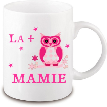       Mug mamie - Idée cadeau mamie - Anniversaire mamie - Fête des grands-mères - Tasse mamie- angora
    