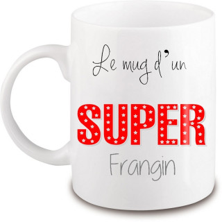 Mug frangin - Idée cadeau frère - Anniversaire frangin - Mug Frère - Tasse frère- angora