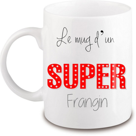       Mug frangin - Idée cadeau frère - Anniversaire frangin - Mug Frère - Tasse frère- angora
    