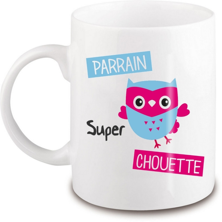 Mug parrain - Cadeau original parrain - Tasse originale parrain - angora