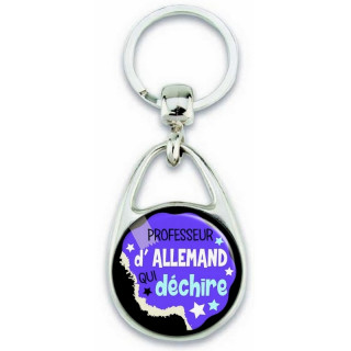 Boutique porte clés professeur d'allemand - Idée cadeau