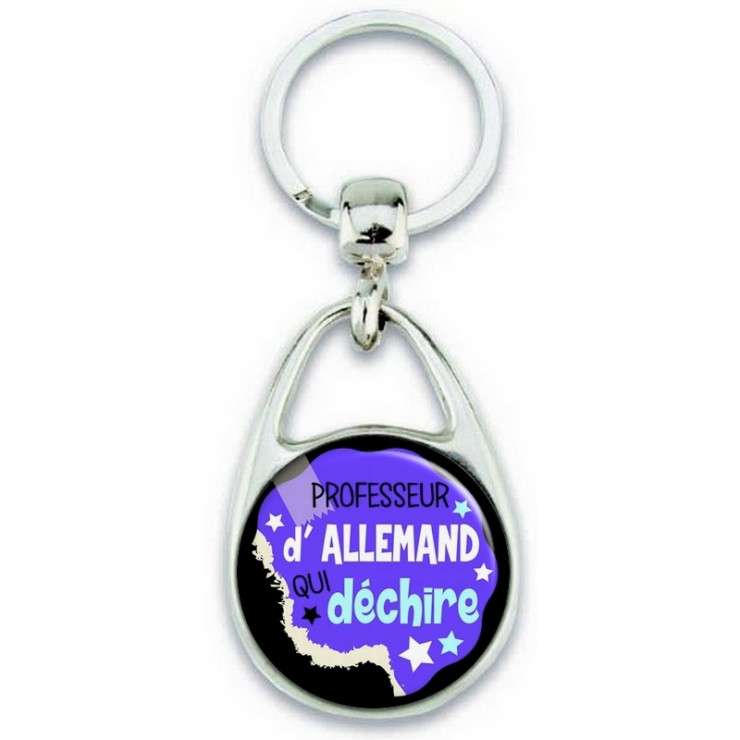 Porte clés professeur d'allemand